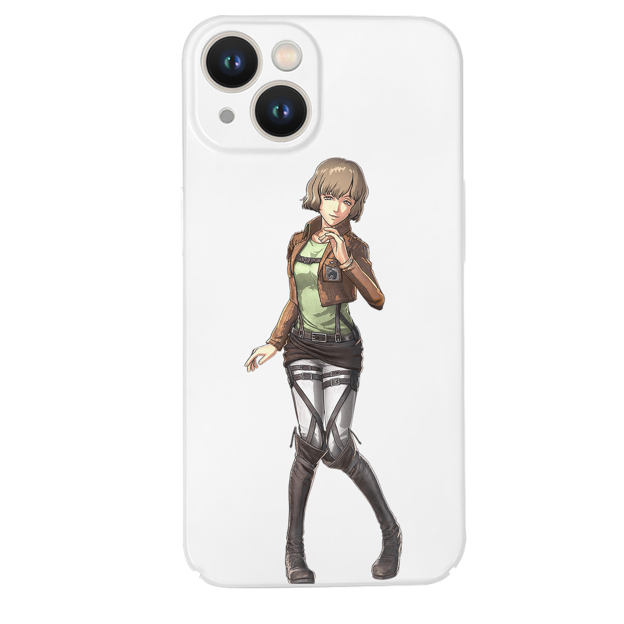 （画像用） 進撃の巨人 ヒツチ Attack on Titan Hitch 【iPhone 14シリーズ対応】ハードケース